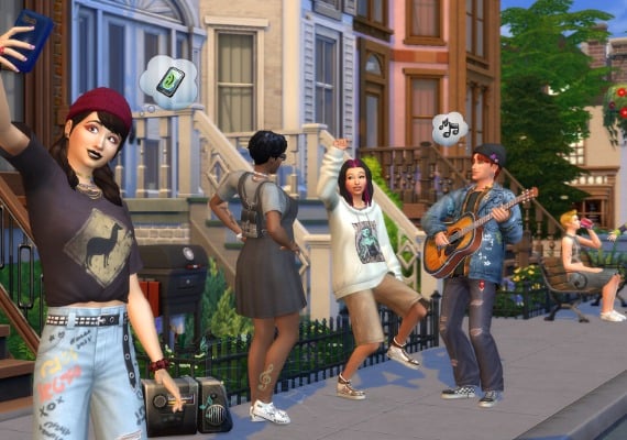 The Sims 4: Grunge Revival Kit DLC Global screenshot 2