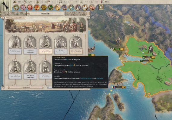 Imperator: Rome - Epirus Content Pack DLC EN/DE/FR/RU/ZH/ES Global screenshot 3