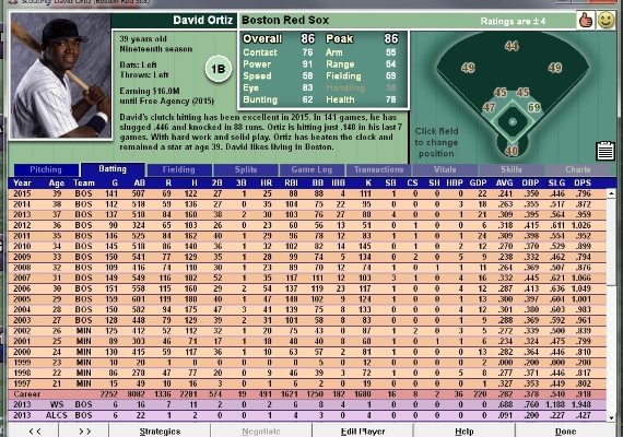Baseball Mogul Diamond EN Global screenshot 2