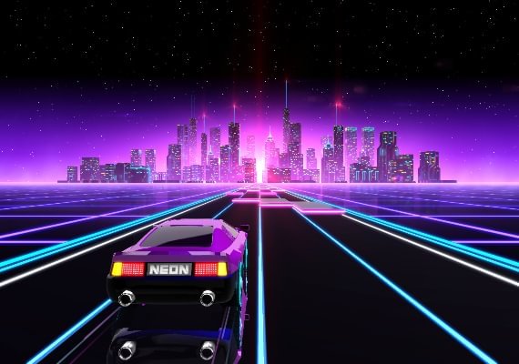 Neon Drive Global screenshot 2