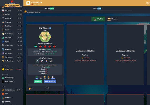 Melvor Idle: Atlas of Discovery DLC EN Global screenshot 3