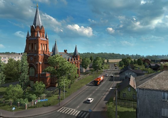 Euro Truck Simulator 2: Beyond the Baltic Sea Global screenshot 2