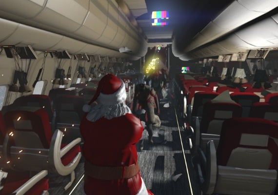Zombies On A Plane - Santa DLC EN/DE/FR/IT/PL/RU/ES Global screenshot 2