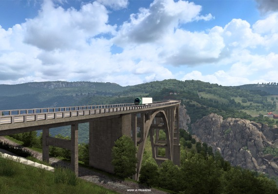Euro Truck Simulator 2: West Balkans DLC Global screenshot 2