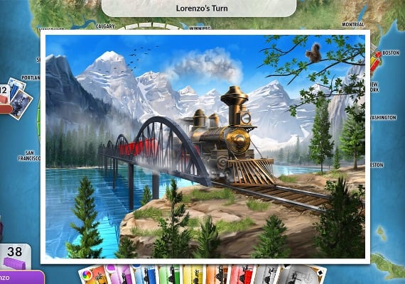 Ticket to Ride 2023 EN/DE/FR/IT/ES Global screenshot 2