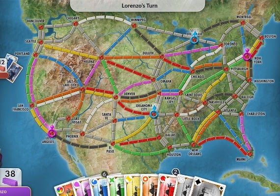 Ticket to Ride 2023 EN/DE/FR/IT/ES Global screenshot 3