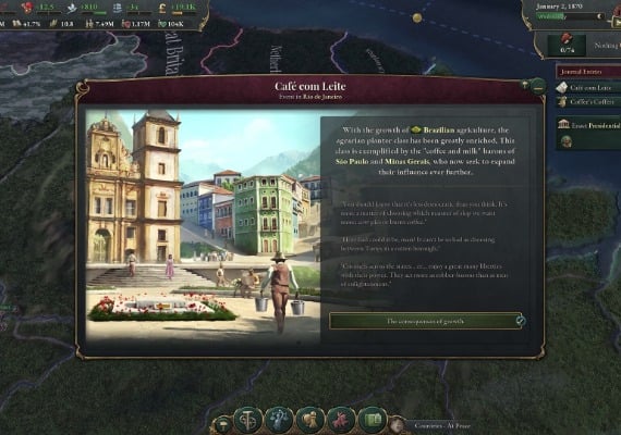 Victoria 3: Colossus of the South DLC Global screenshot 4