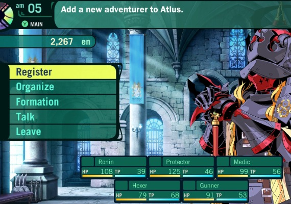 Etrian Odyssey HD II EU screenshot 2