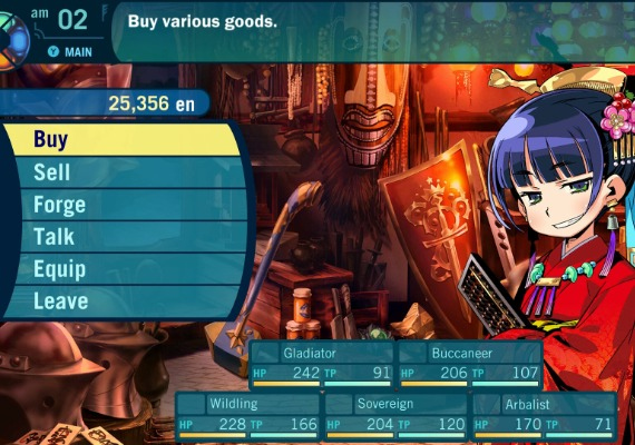 Etrian Odyssey III HD EU screenshot 2