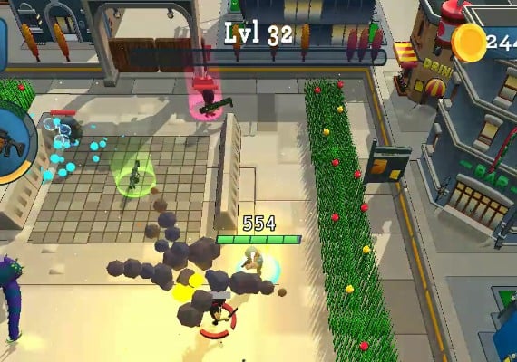 Rogue City: Casual Top Down Shooter EN Global screenshot 2
