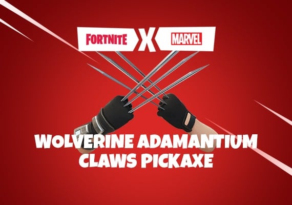 Fortnite x Marvel: Wolverine Adamantium Claws Pickaxe DLC EN Global