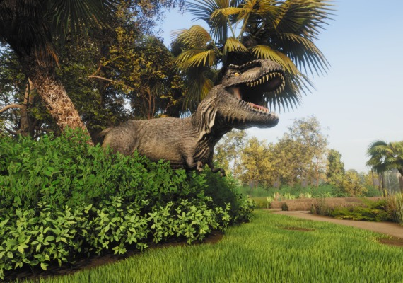 Lawn Mowing Simulator - Dino Safari DLC Global screenshot 2