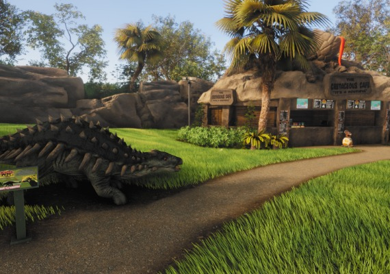Lawn Mowing Simulator - Dino Safari DLC Global screenshot 4