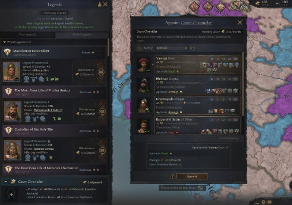 Crusader Kings III - Legends of the Dead DLC EN/DE/FR/RU/ZH/ES Global screenshot 3