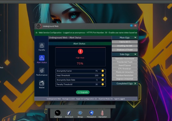 Anonymous Hacker Simulator Global screenshot 3