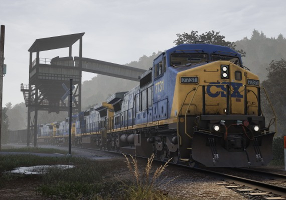 Train Sim World 2 - CSX C40-8W Loco DLC EN/DE/FR/IT/PL/RU/ZH/ES Global screenshot 3