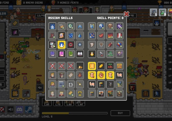 Clicker Arena EN Global screenshot 3