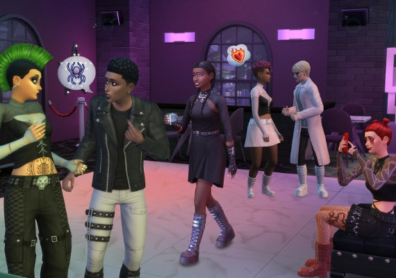 The Sims 4: Goth Galore Kit DLC Global screenshot 2