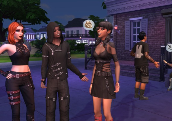 The Sims 4: Goth Galore Kit DLC Global screenshot 3