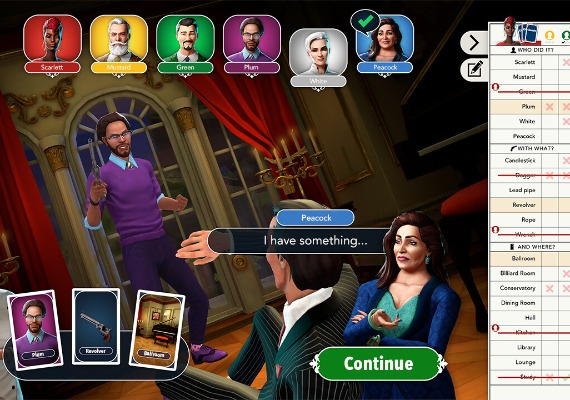 Clue/Cluedo EN/DE/FR/IT/ES Global screenshot 4