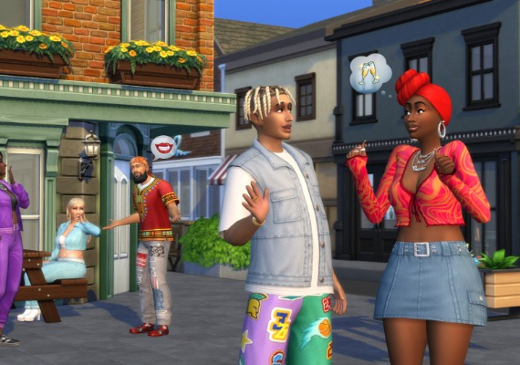 The Sims 4: Urban Homage Kit DLC Global screenshot 2
