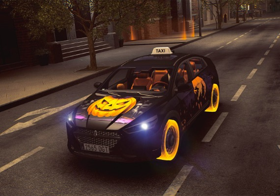 Taxi Life: A City Driving Simulator - Halloween Cosmetic Pack DLC EN Global screenshot 2