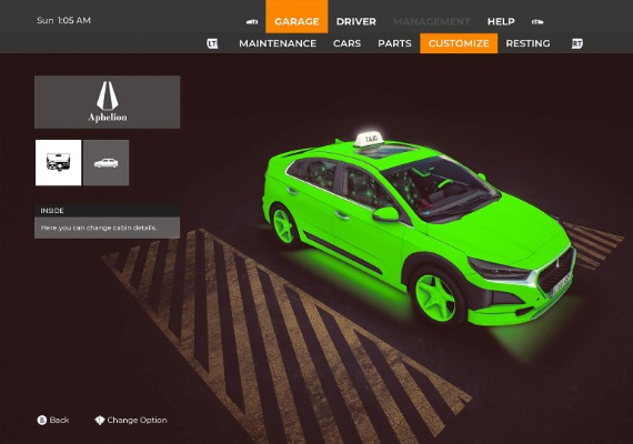 Taxi Life: A City Driving Simulator - Halloween Cosmetic Pack DLC EN Global screenshot 4