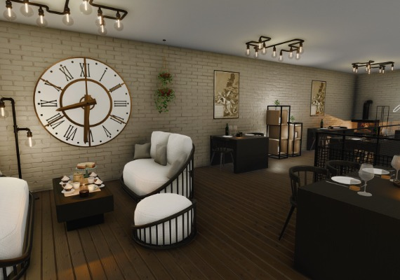 House Flipper: Dine Out DLC Global screenshot 3