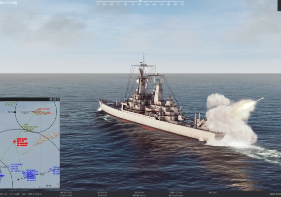 Sea Power: Naval Combat in the Missile Age - EN/DE/RU Global screenshot 3