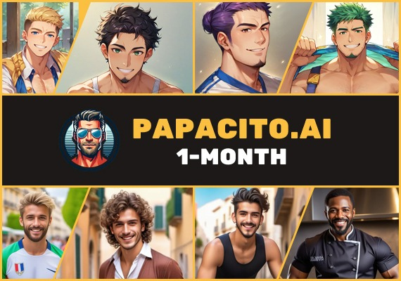 Papacito.ai 1 Month  Global