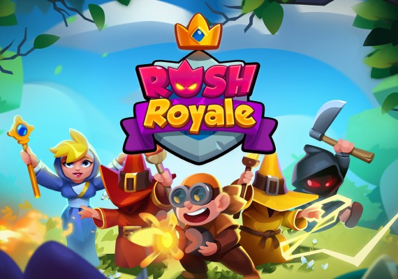 Rush Royale: Tower Defense TD 500 Crystals Direct Top-Up