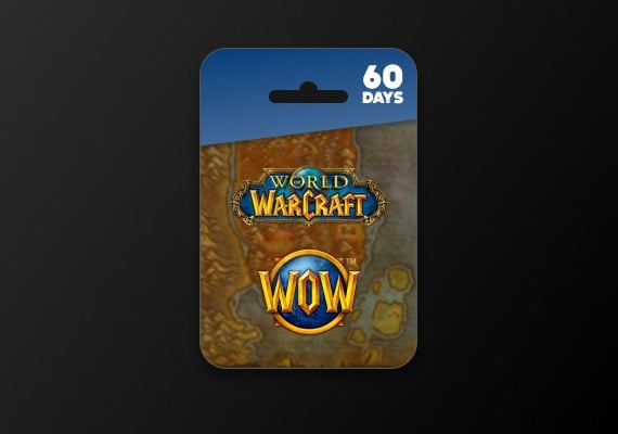 World of Warcraft 60 Days Time Card EU