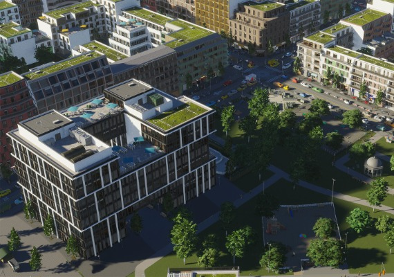 Cities: Skylines II - Creator Pack: Urban Promenades DLC Global screenshot 4