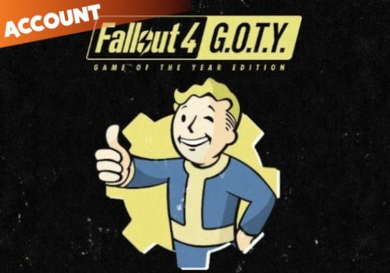 Fallout 4 - Steam Account GOTY Edition cover