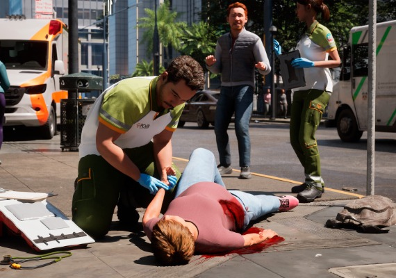 Ambulance Life: A Paramedic Simulator - Additional Siren Pack DLC Global screenshot 2