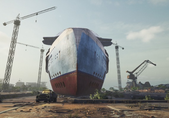 Ship Graveyard Simulator 2 - Floating Cities DLC Global screenshot 3