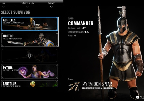Achilles: Survivor EN/DE/FR/PL/RU/ZH/ES Global screenshot 3