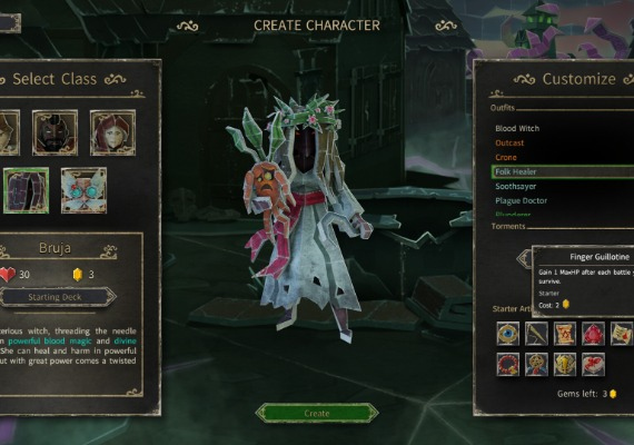HellCard - Bruja, the Blood Witch DLC EN/ZH Global screenshot 3