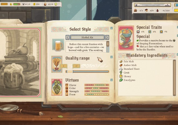 Ale Abbey: Monastery Brewery Tycoon EN/DE/FR/IT/RU/ZH/ES Global screenshot 4