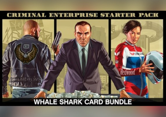 Grand Theft Auto V - Criminal Enterprise Starter Pack + Whale Shark Card Bundle EN Global