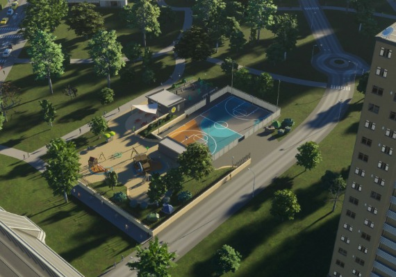 Cities: Skylines II - Creator Pack: Leisure Venues DLC Global screenshot 4