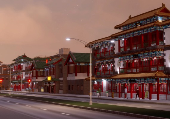 Cities: Skylines II - Creator Pack: Dragon Gate DLC Global screenshot 4