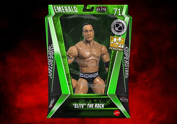 WWE 2K25 - The Rock Mattel Action Figure MyFACTION Character Skin DLC EN Global screenshot 2