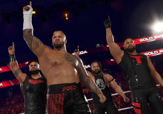 WWE 2K25 - The Rock Mattel Action Figure MyFACTION Character Skin DLC EN Global screenshot 4