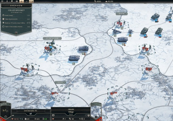 Panzer Corps 2: Frontlines - Bulge DLC EN/DE/FR/PL/PT/RU/ZH/ES Global screenshot 3