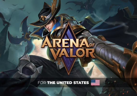 Arena of Valor US 600 + 90 Voucher Direct Top-Up
