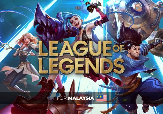 League of Legends PC MY 6500 Riot Points Direct Top-Up