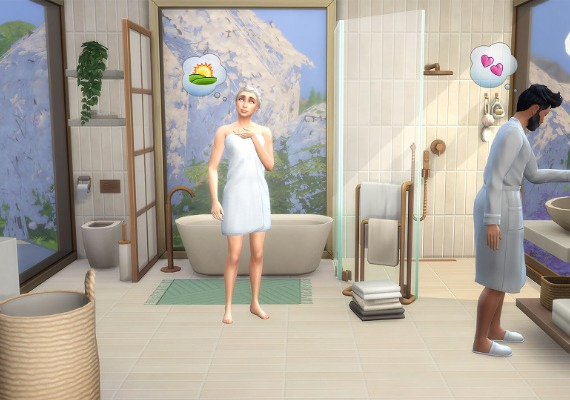 The Sims 4: Sleek Bathroom Kit DLC EU screenshot 3
