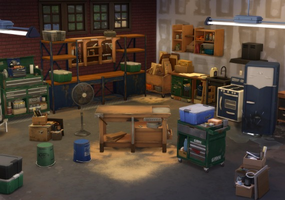 The Sims 4: Restoration Workshop Kit DLC Global screenshot 2