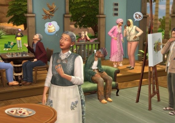 The Sims 4: Golden Years Kit DLC Global screenshot 2